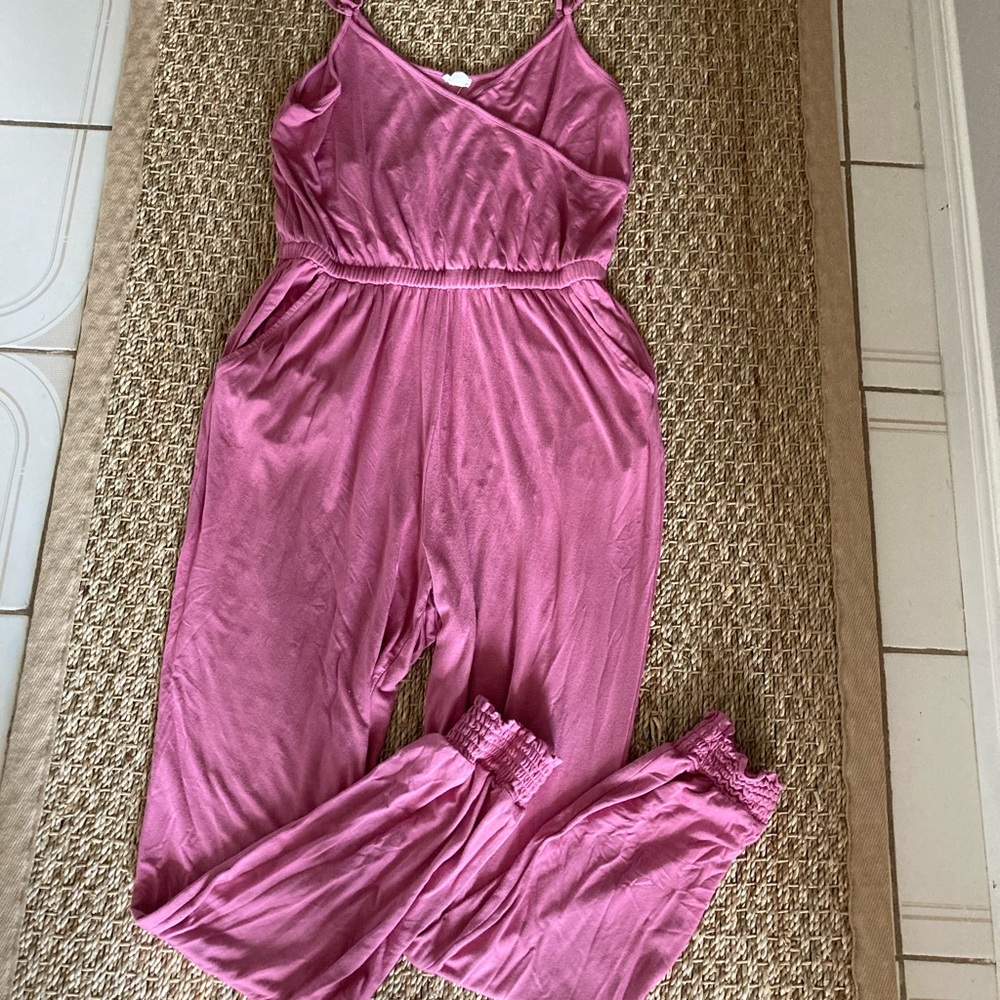 Pretty in Pink Jumpsuit